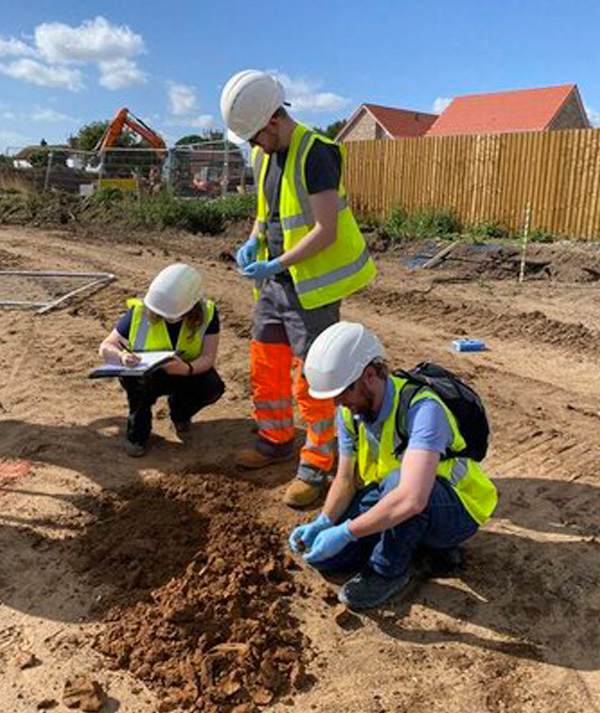 Out and about for our newest Geotechnical recruits